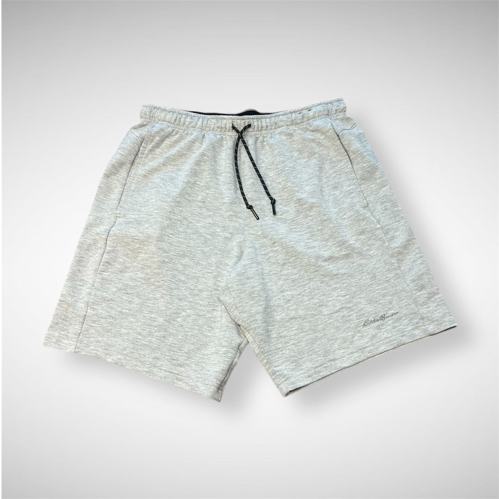 Eddie Bauer | Light Gray Athletic/Lounge Shorts | Heather Grey